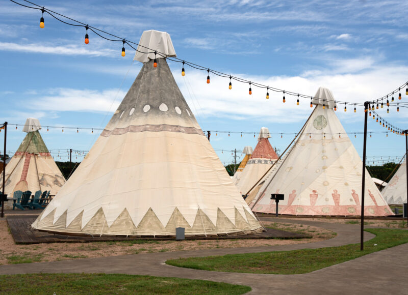 Tipi at North Texas Jellyston Park™